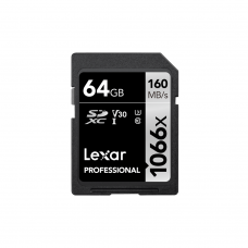 Atminties kortelė Lexar SDXC 1066x 64GB