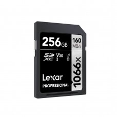 Atminties kortelė Lexar SDXC 1066x 256GB
