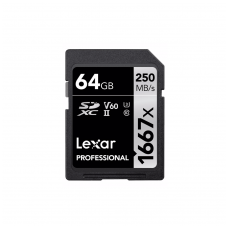 Atminties kortelė Lexar SDXC 1667x 64GB