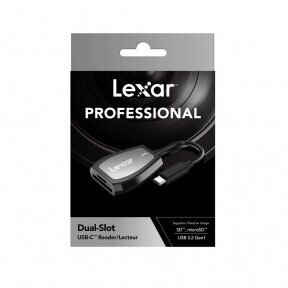 Atminties kortelių skaitytuvas Lexar Professional USB-C
