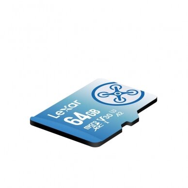 Atminties kortelė LEXAR FLY microSDXC  64GB 1066x UHS-I