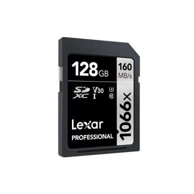 Atminties kortelė Lexar SDXC 1066x 64GB