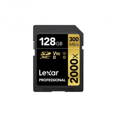 Atminties kortelė Lexar SDXC 2000x 128GB