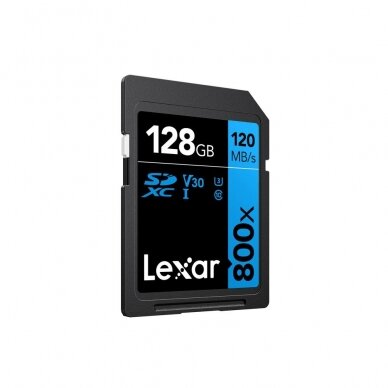 Atminties kortelė Lexar SDXC 800x 128GB 2