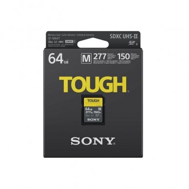 Atminties kortelė Sony SDXC tough M 64GB UHS-II