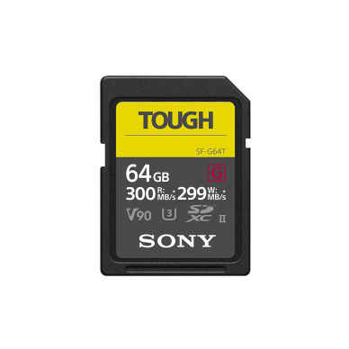 Atminties kortelė Sony 64GB SF-G Tough Series UHS-II SDXC
