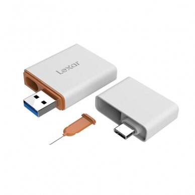 Atminties kortelių skaitytuvas Lexar nCARD NM card 2-in-1 USB 3.1