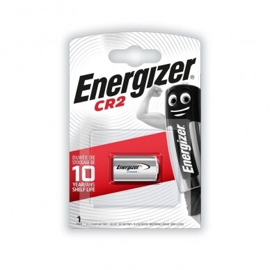 Baterija Energizer CR2, Li