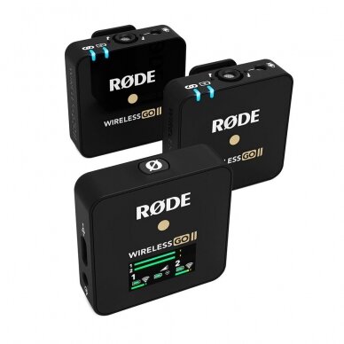 Belaidžių mikrofonų sistema Rode Wireless GO II 5