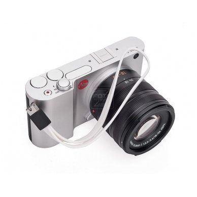 Dirželis fotoaparatui Leica T Silicon White