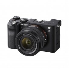 Fotoaparatas Sony Alpha a7C + 28-60mm Black + papildoma 1-erių metų garantija