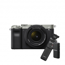Fotoaparatas Sony Alpha a7C + 28-60mm su rankena GPVPT2BT + mikrofonas ECMW2BT
