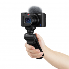 Fotoaparatas Sony ZV-1 su rankena GP-VPT2BT + mikrofonas ECM-W2BT