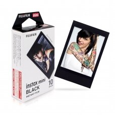 Fotoplokštelės Fujifilm Instax mini Black 10 vnt