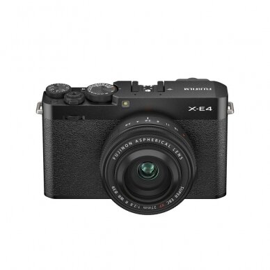 Fotoaparatas Fujifilm X-E4 XF27 Kit Black