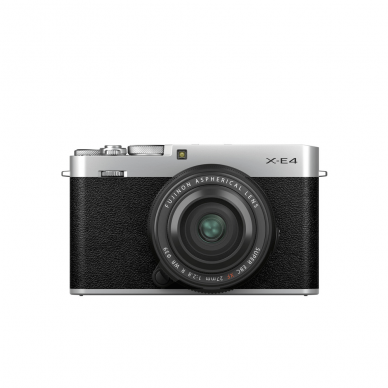 Fotoaparatas Fujifilm X-E4 XF27 Kit Silver