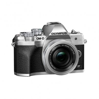 Fotoaparatas Olympus OM-D E-M10 Mark IV Silver