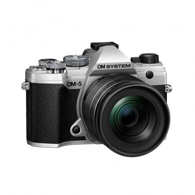 Fotoaparatas OM SYSTEM OM-5 12-45 PRO Kit Silver