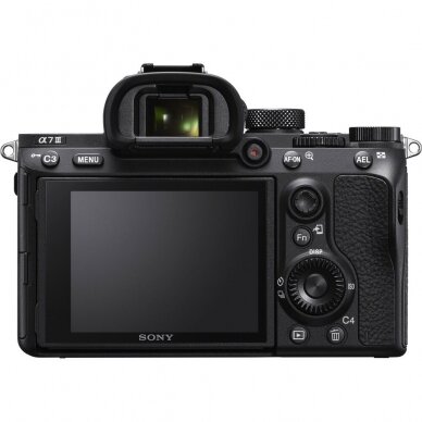 Fotoaparatas Sony A7 Mark III + FE40MM F2.5 G 4