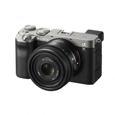 Fotoaparatas Sony Alpha a7C + FE 50MM F2.5 G 2