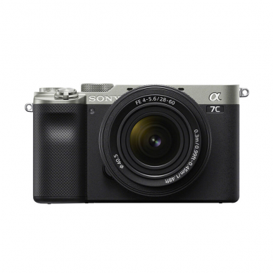Fotoaparatas Sony Alpha a7C + 28-60mm + papildoma 1-erių metų garantija