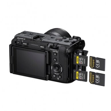Fotoaparatas Sony FX30+ papildoma 1-erių metų garantija