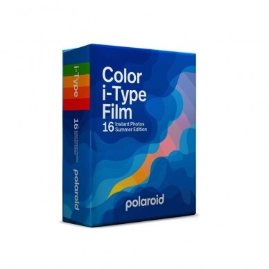 Fotoplokštelės Polaroid Color I-Type Summer Edition, 16 vnt