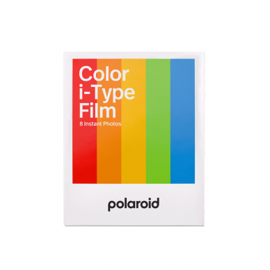 Fotoplokštelės Polaroid Color I-Type, 8 vnt