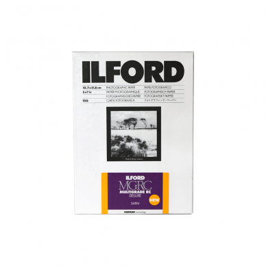 Fotopopierius Ilford MG Deluxe Satin 12.7x17.8 cm / 25 lapų