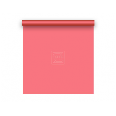 Popierinis fonas Colorama 2.72X11M Coral Pink 146