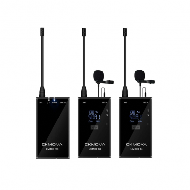 Belaidžių mikrofonų sistema Ckmova UM100 KIT2
