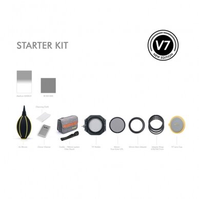 NISI filtrų rinkinys Starter Kit 100mm System V7