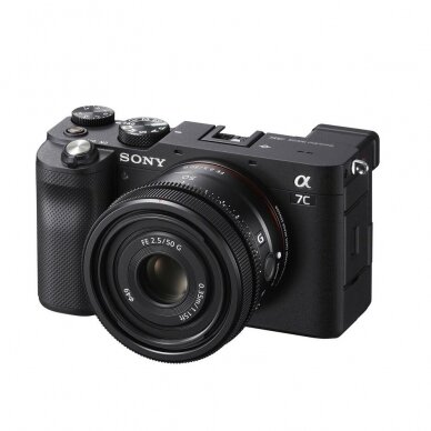 Sony FE 50mm F2.5 G  + papildoma 1-erių metų garantija.